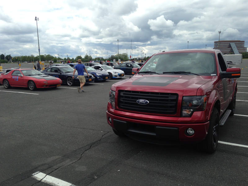 Illustration for article titled We Took A Ford F-150 Autocrossing And We Didn't Die